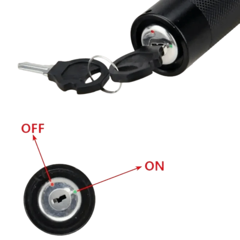 Pointeur laser vert rechargeable avec batterie amovible