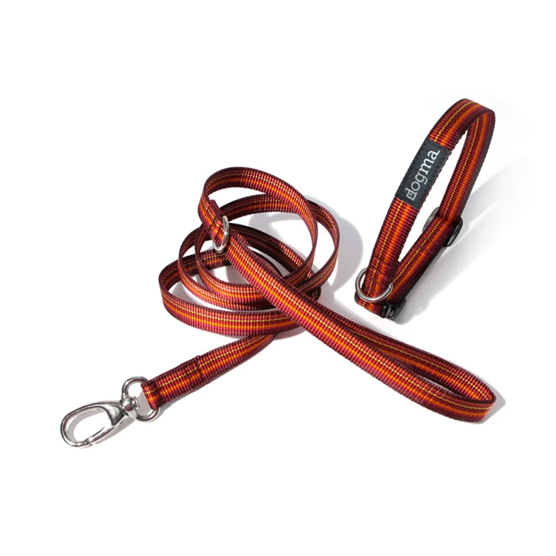 Hundehalsband Little Stripes | Rot