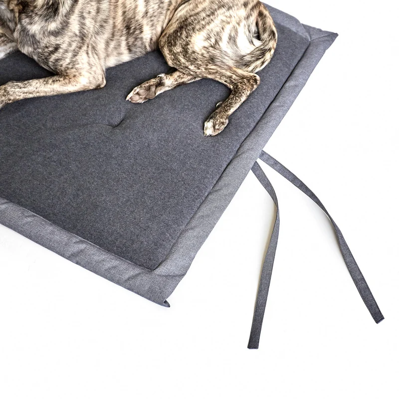 Reisematte | Mid Grey - Dark, wasserabweisend