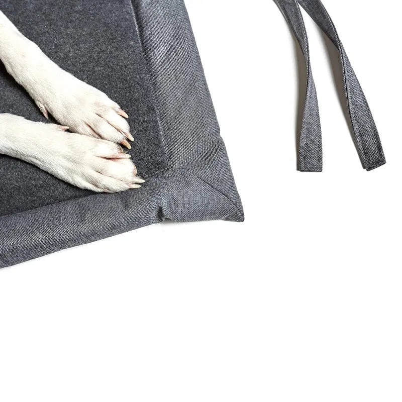 Reisematte | Mid Grey - Dark, wasserabweisend