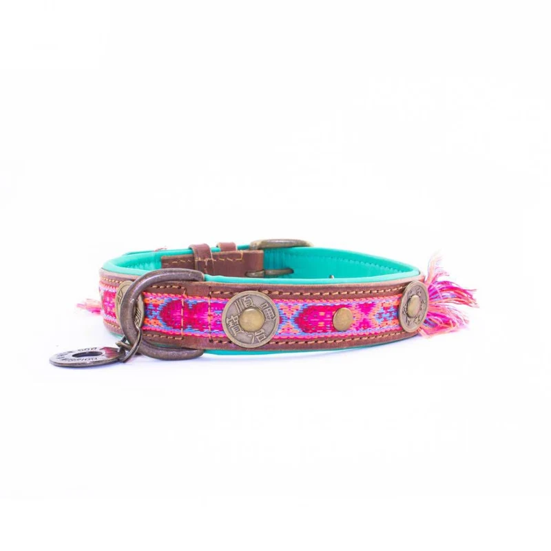 Hundehalsband | Boho Rosa