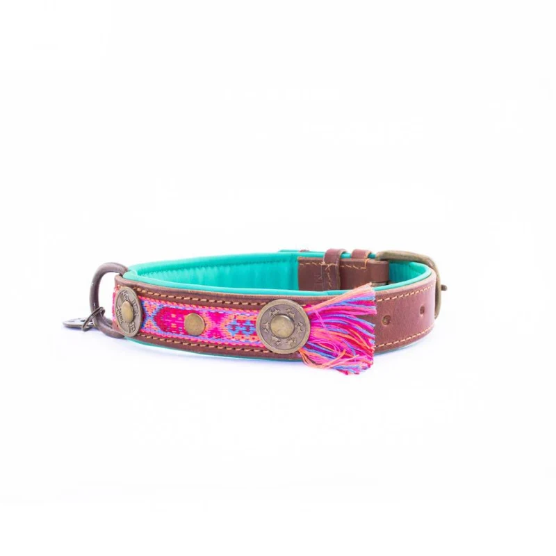 Hundehalsband | Boho Rosa