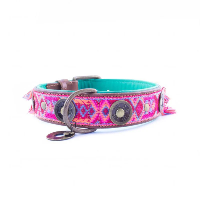 Hundehalsband | Boho Rosa
