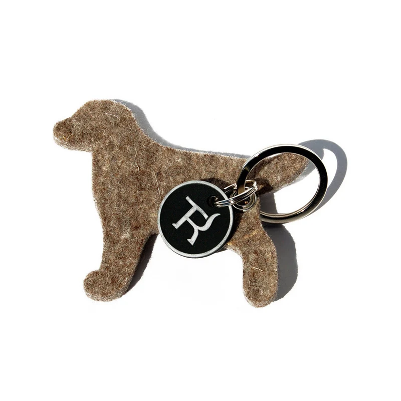 Schlüsselanhänger Filz | Hund