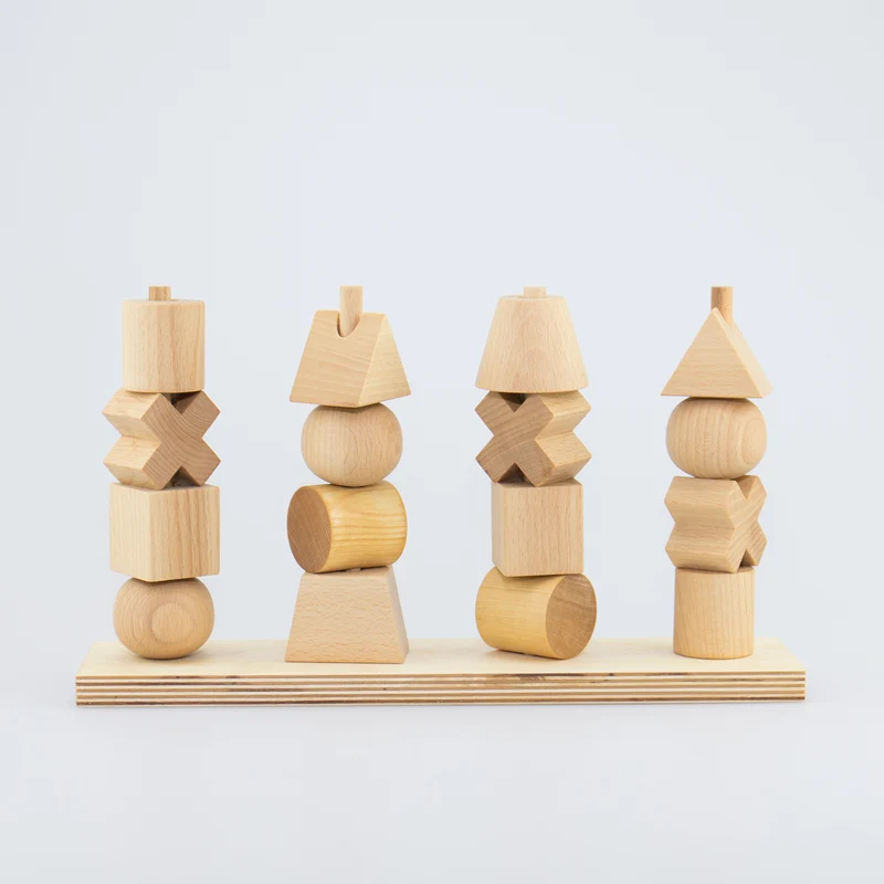 Steckspielzeug XL natur