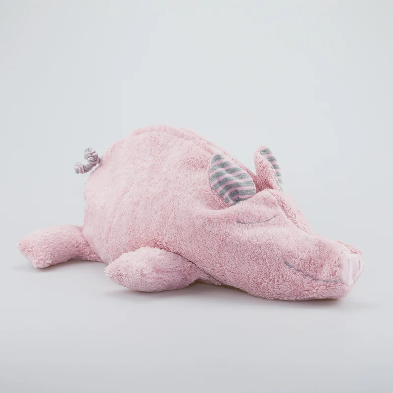 Kuscheltier großes Schwein mit Hirse-Inlett