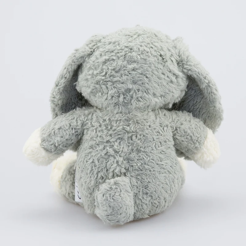 natureZOO Kuscheltier Hase klein grau - Bio-Baumwollplüsch