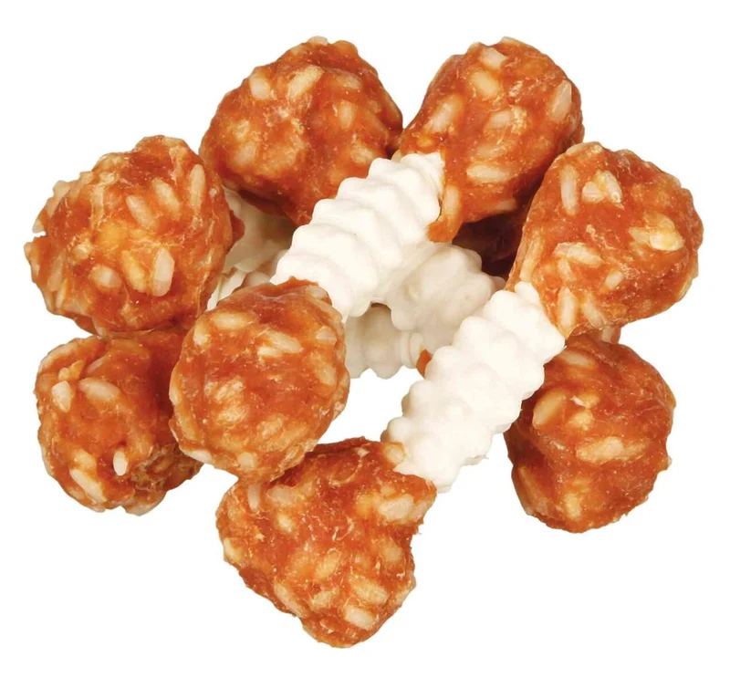 Dumbbells mit Huhn & Reis