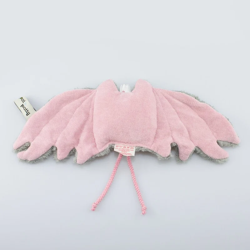 Knister-Kuschelfledermaus rosa