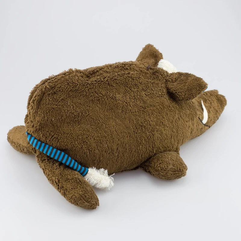 Kuscheltier große Wildsau mit Hirse-Inlett