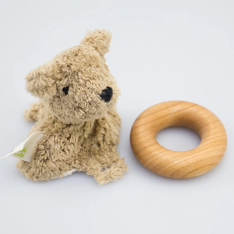 Tierpuppen Babygreifling Bär hellbraun