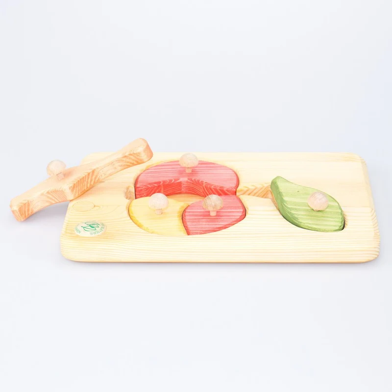 Holzpuzzle Apfel