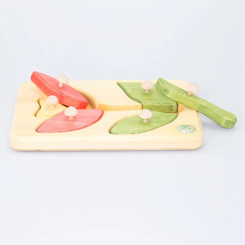 Holzpuzzle Blume