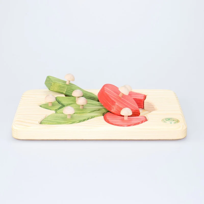 Holzpuzzle Radieschen