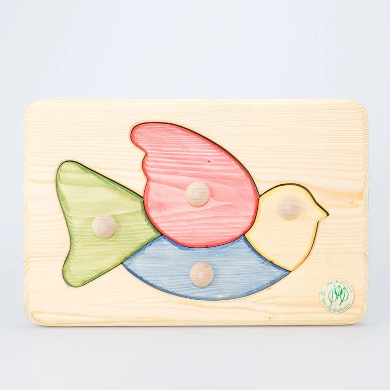 Holzpuzzle Vogel