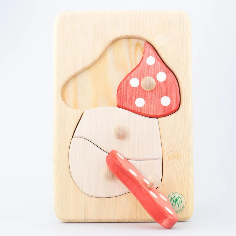 Holzpuzzle Fliegenpilz