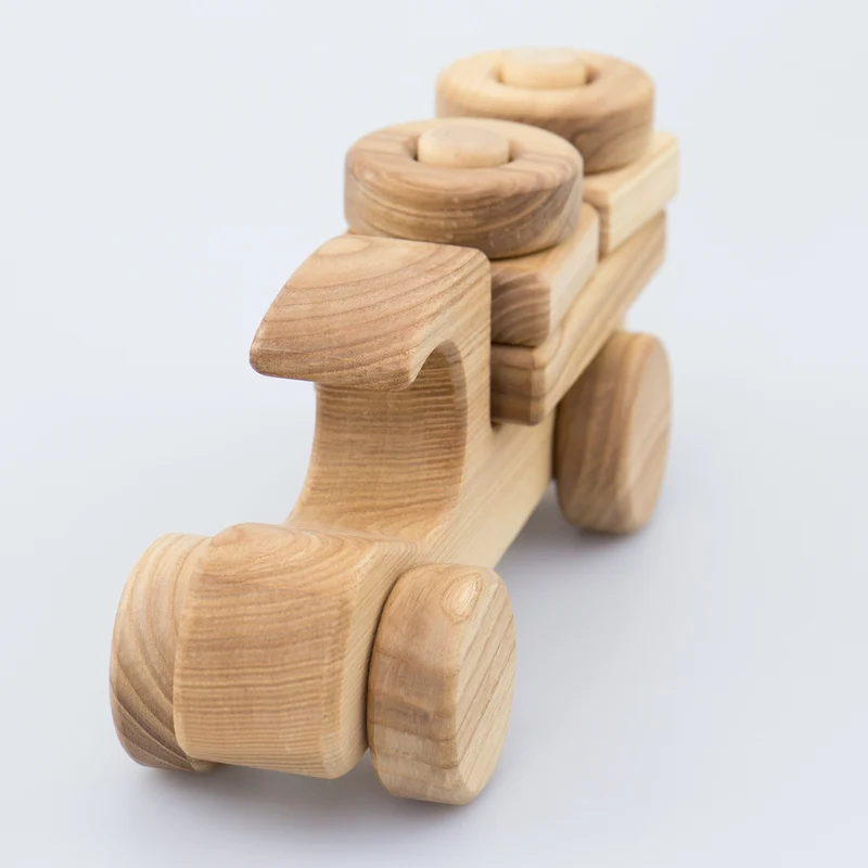 Holz Lieferwagen zum Stecken