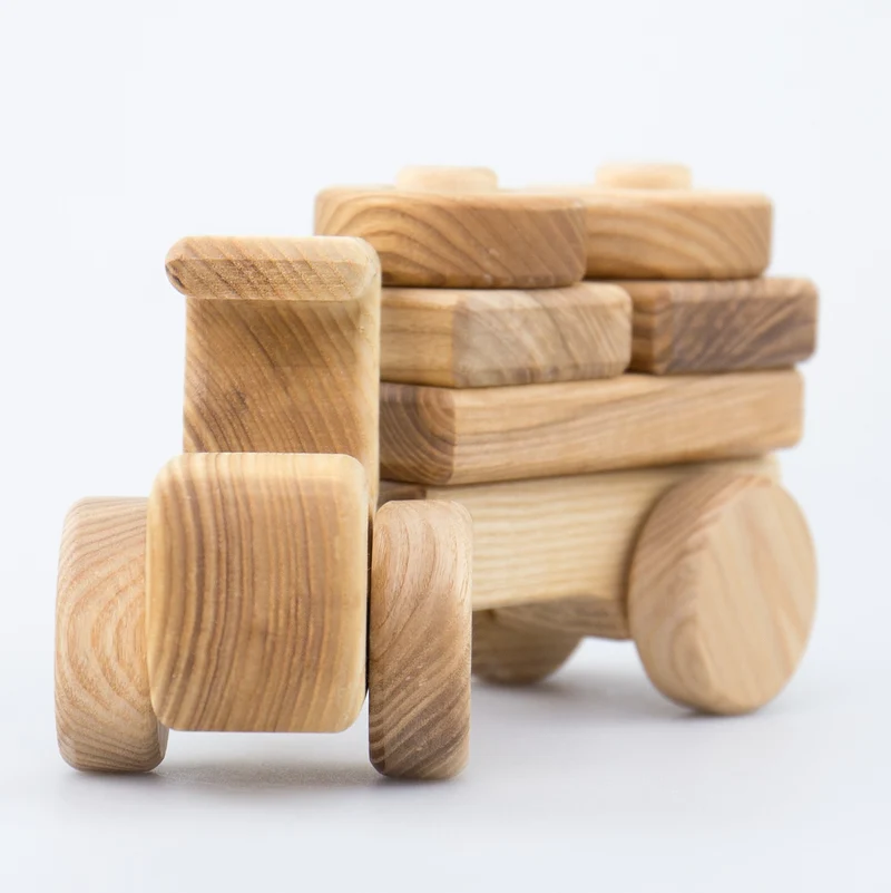 Holz Bulldog zum Stecken