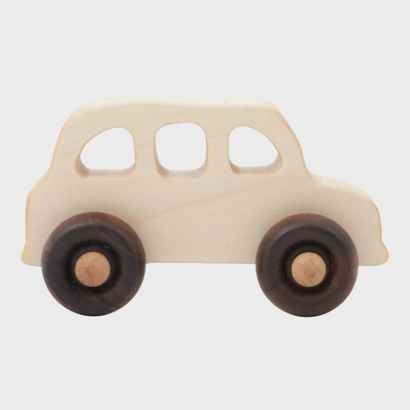 Holzauto Englisches Taxi