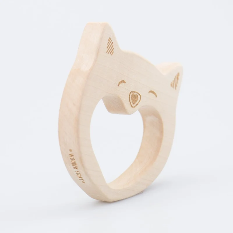 Beißring grinsende Katze
