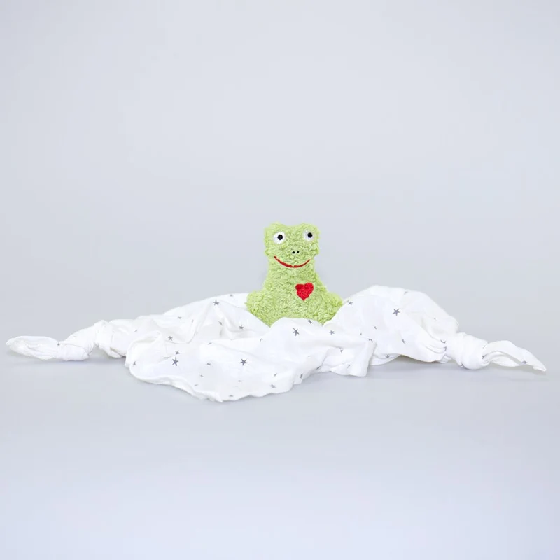 Schmusetuch Frosch