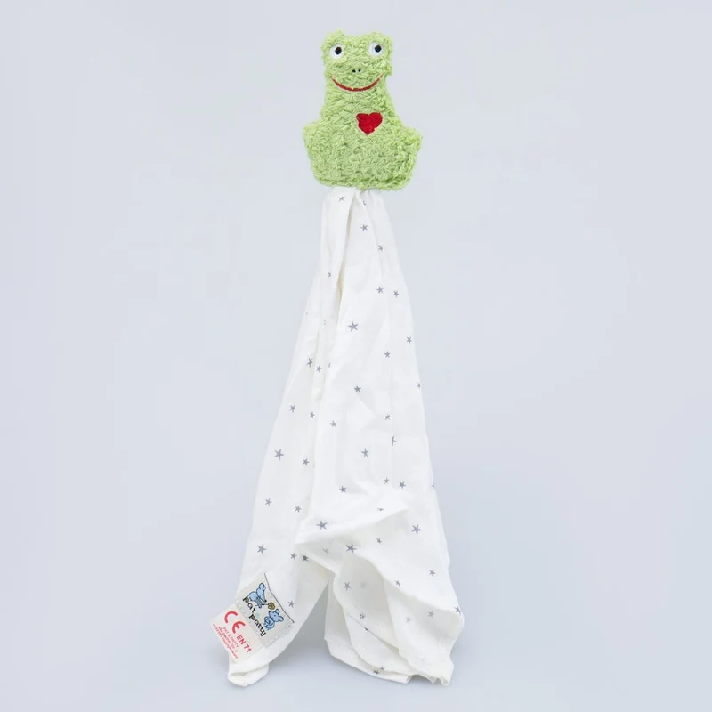 Schmusetuch Frosch