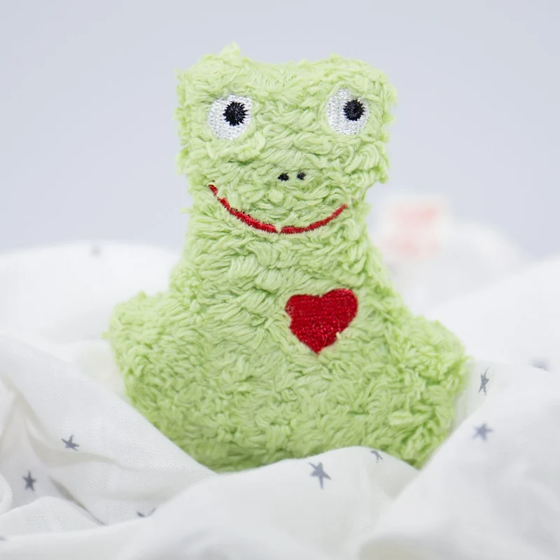 Schmusetuch Frosch