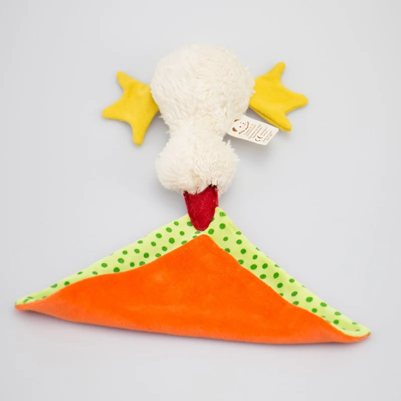 Schmusetuch Ente Tapsy grün