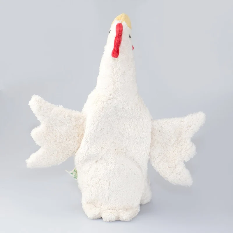 Stofftier Huhn mit Kirsch oder Traubenkern-Inlett
