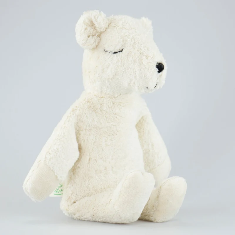 Kuscheltier Eisbär mit Kirschkern-Inlett