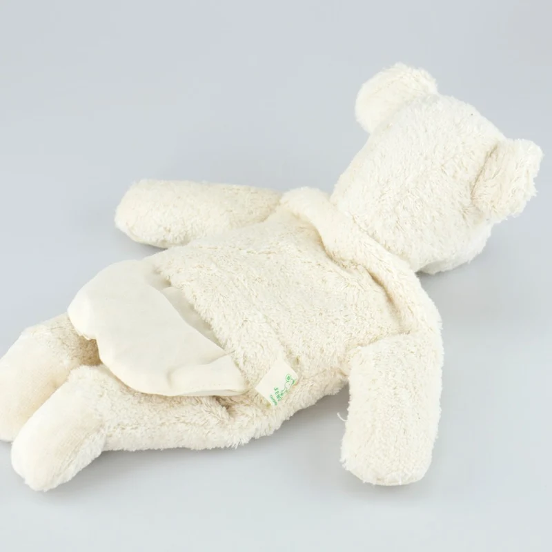 Kuscheltier Eisbär mit Kirschkern-Inlett