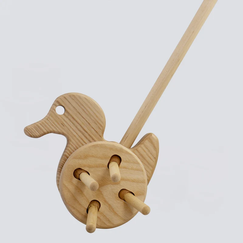 Schiebetier Ente mit Rasselstäbchen