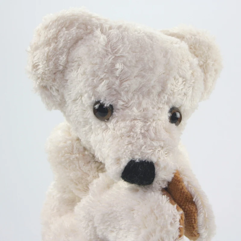 Bär Handpuppe weiß