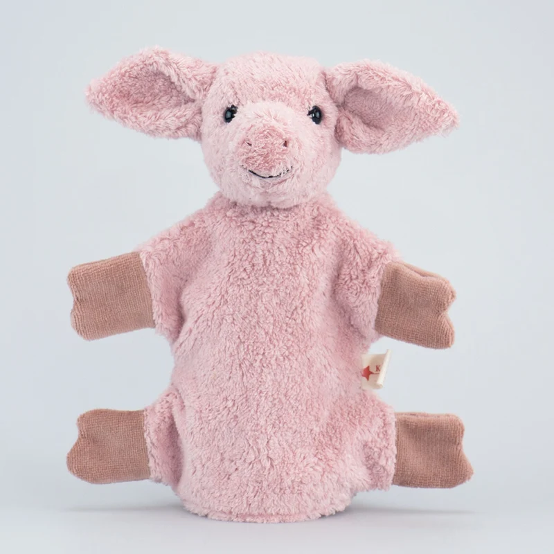 Handpuppe Schwein