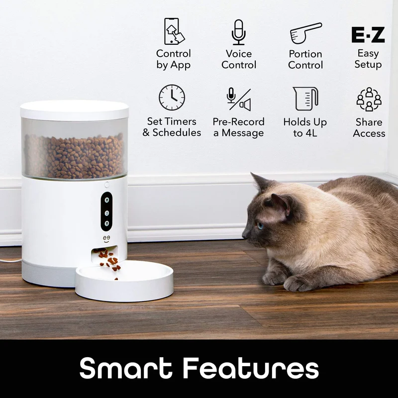 Automatic Dog or Cat Pet Feeder, 4L