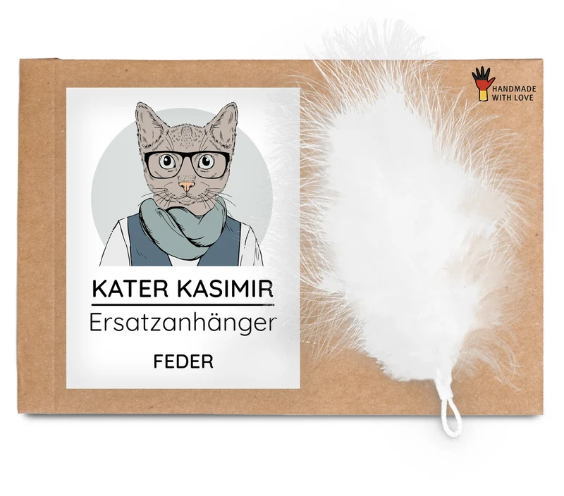 Ersatzanhänger (Feder) für Katzenangel