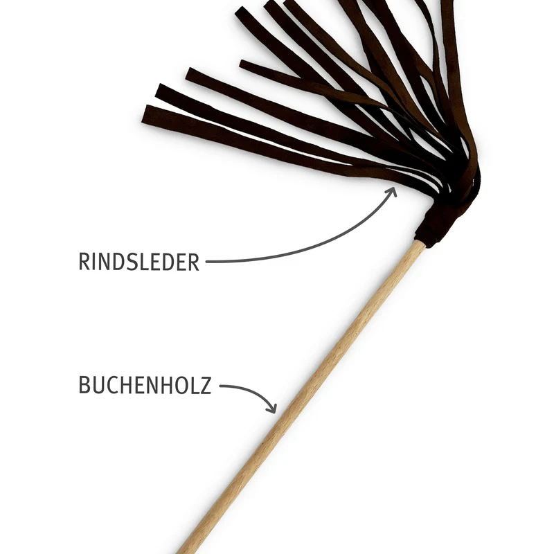 Federwedel + Lederwedel (2er Set)