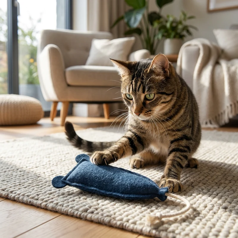 Mäuserich mit Katzen-Thymian