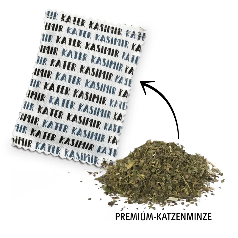 4 BIO-Katzenminze-Kissen (BIO-Baumwolle)