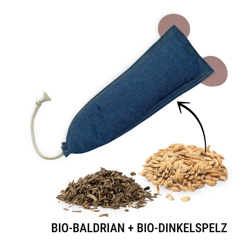 Maus-Jürgen mit BIO-Baldrian
