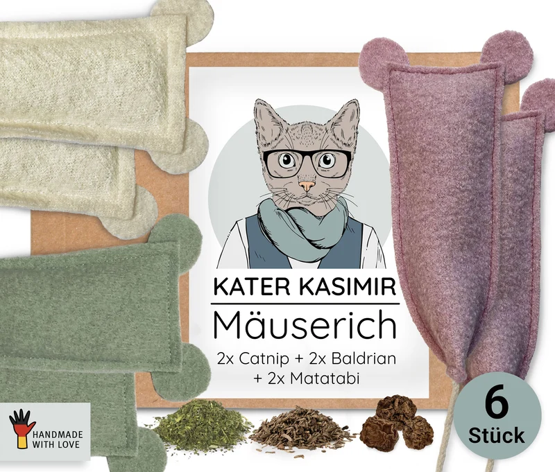 Mäuserich 6er Set (nur 9,95 EUR je Maus)