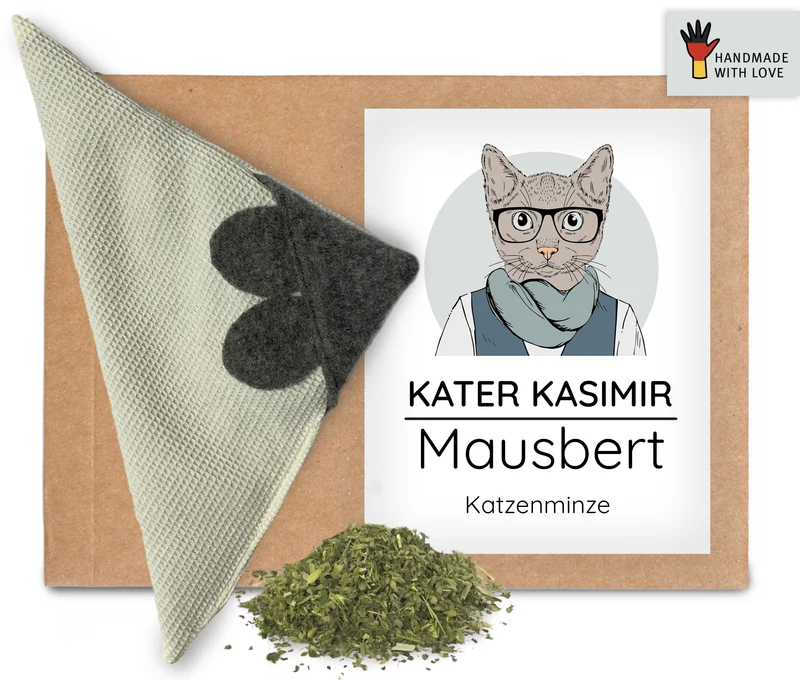 Mausbert mit BIO-Katzenminze