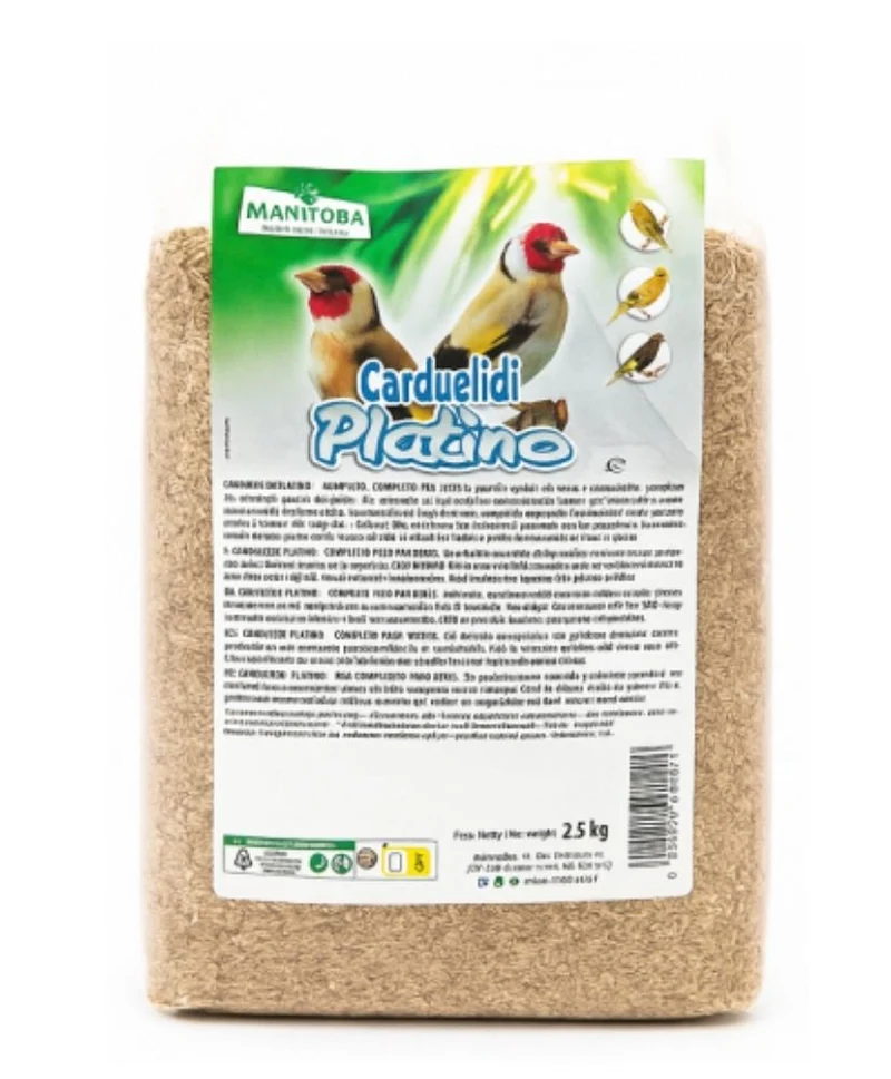 Carduelidi Platino 2.5 kg (Goldfinkenmischung ohne Schwarzkümmel) Manitoba