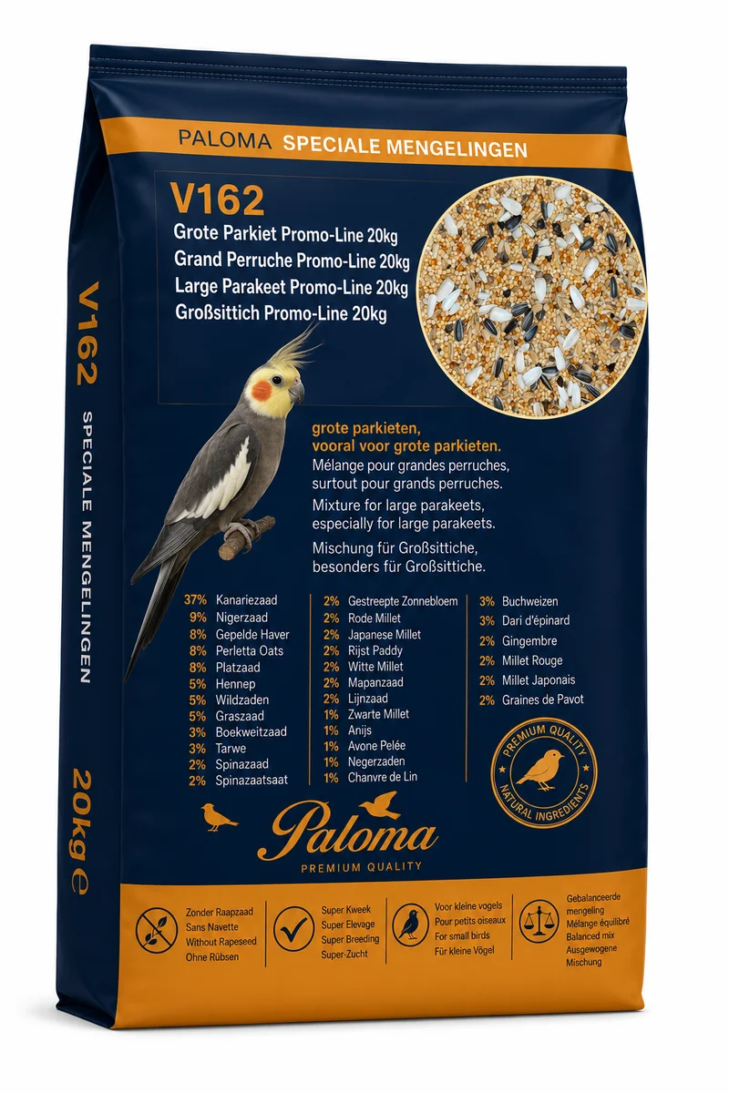 V162 Großer Wellensittich Promo-Line 20kg - Paloma