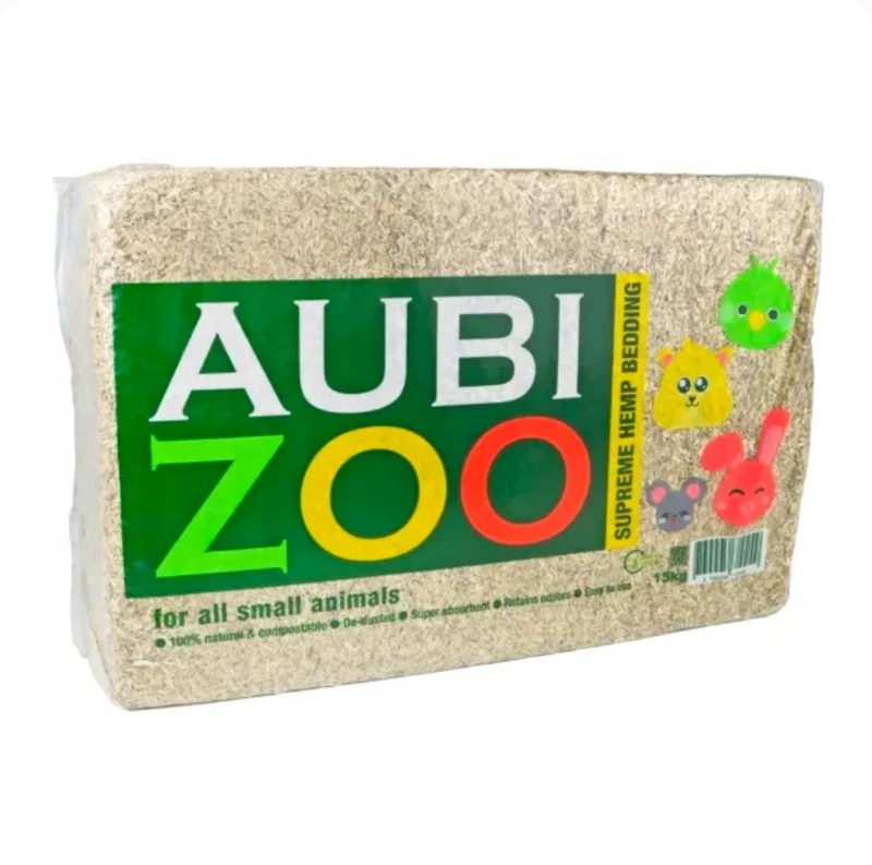 AUBIZOO 15KG HANFSTROHALME