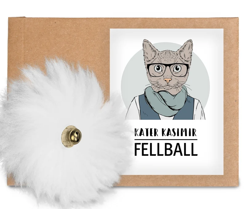 Flausch-Ball (Fellball aus Schaffell)