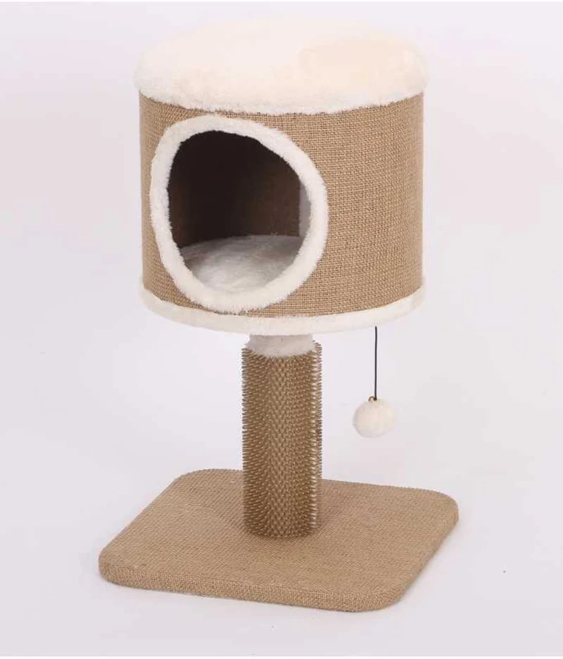 Catry Cat Tree With Cozy Cushion And Scratcher
