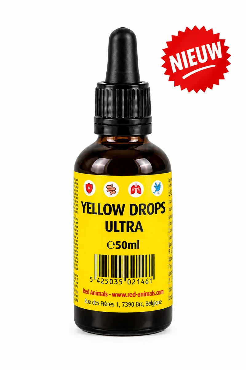 NEU Yellow Drops Ultra (die gelben) 50ml - Red Animals