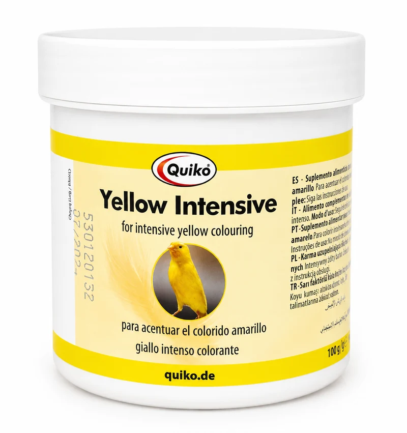 Quiko Yellow Intensivfutter (Farbfutter für Vögel mit Gelbfaktor) 100 g