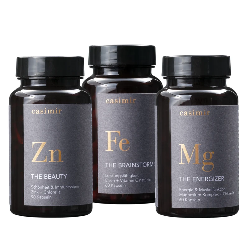 MINERALIEN SET | MAGNESIUM & ZINK & EISEN